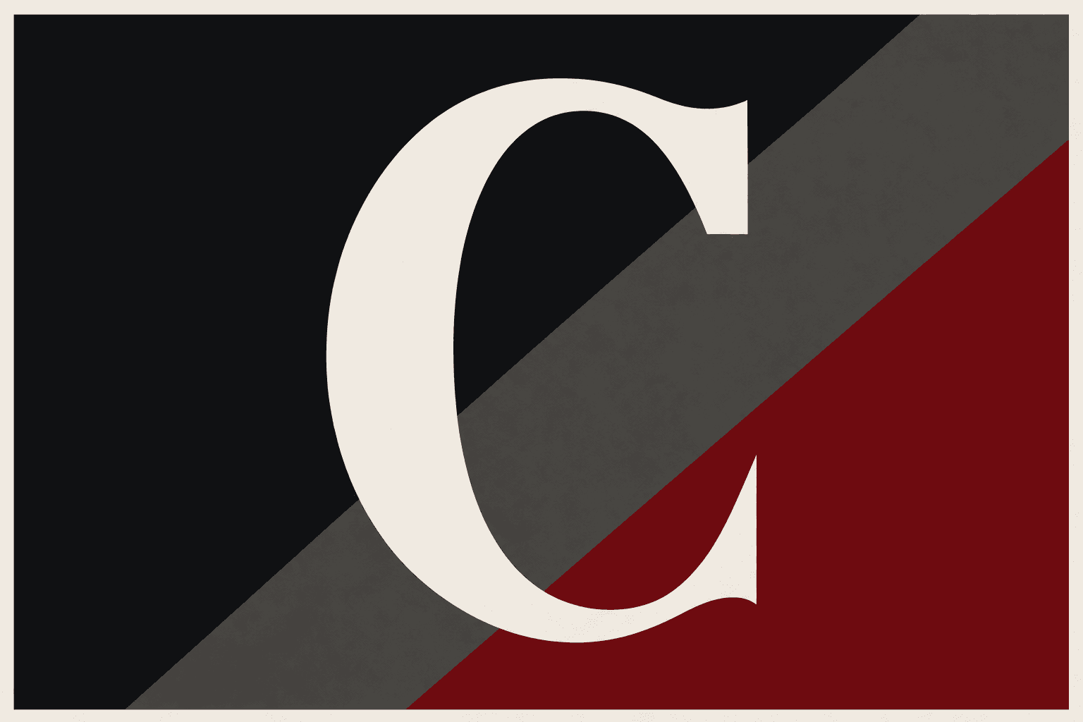 A metallic Campagne C on a field of parchment